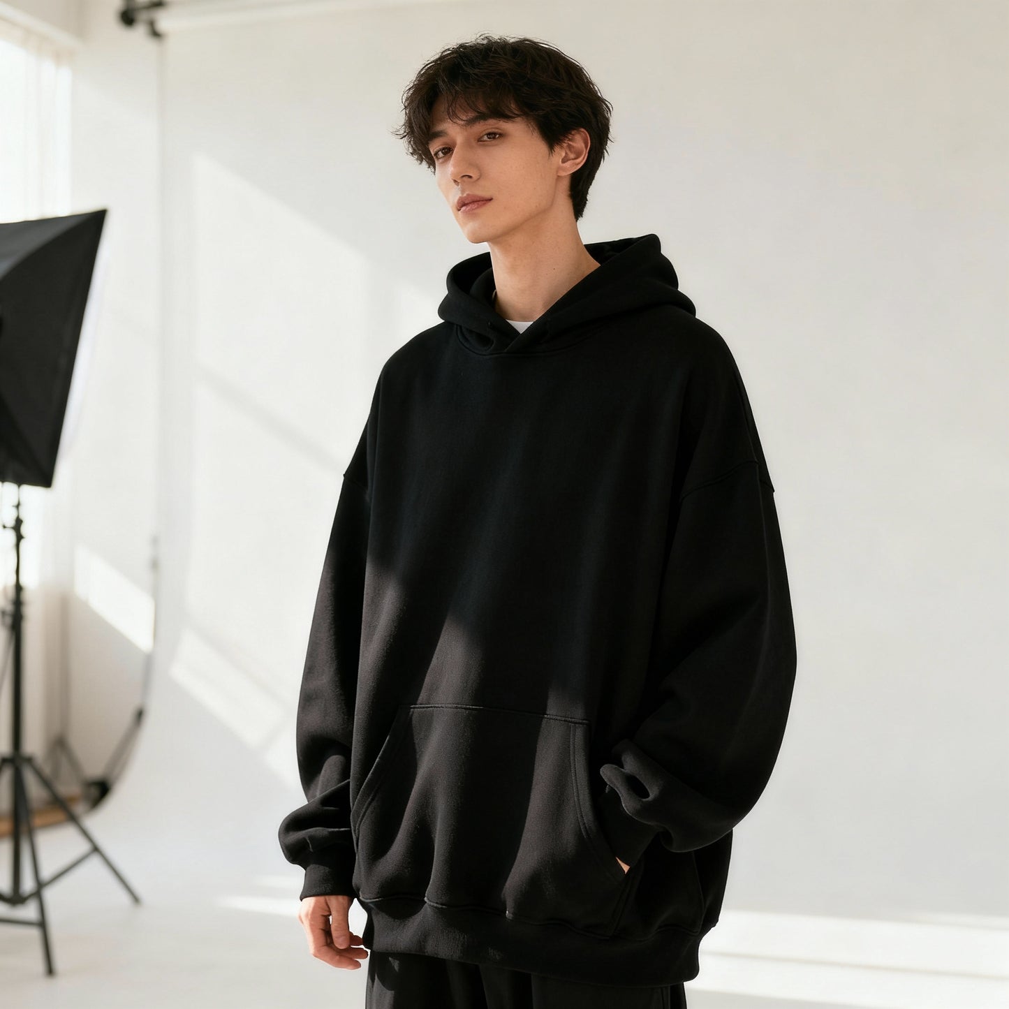 Minimal Oversized Hoodie