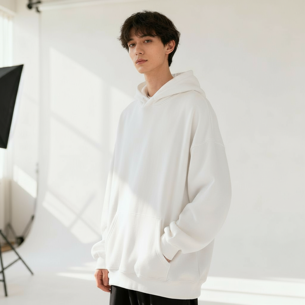 Minimal Oversized Hoodie