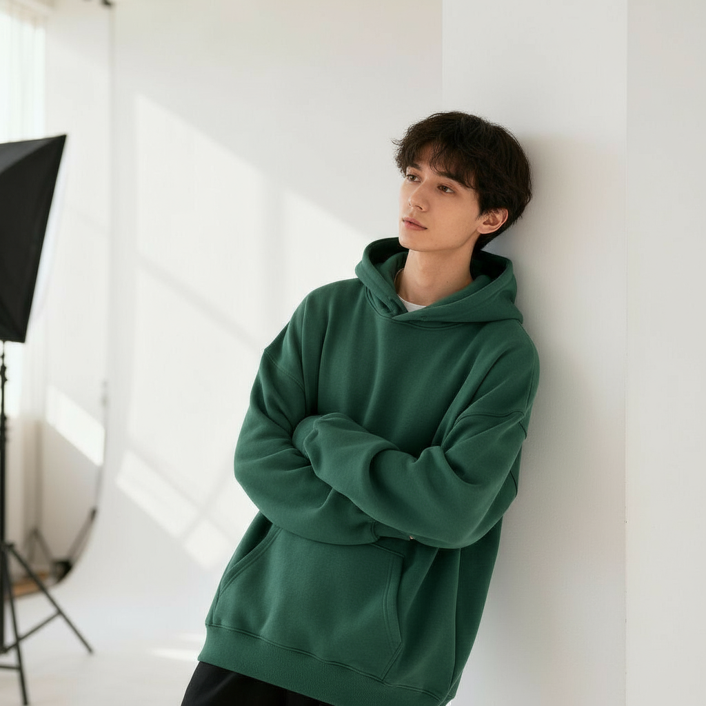 Minimal Oversized Hoodie