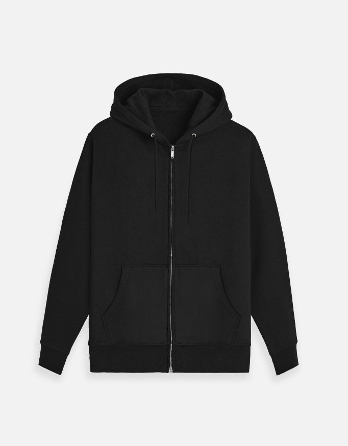 Minimal Zipper Hoodie - Image 1