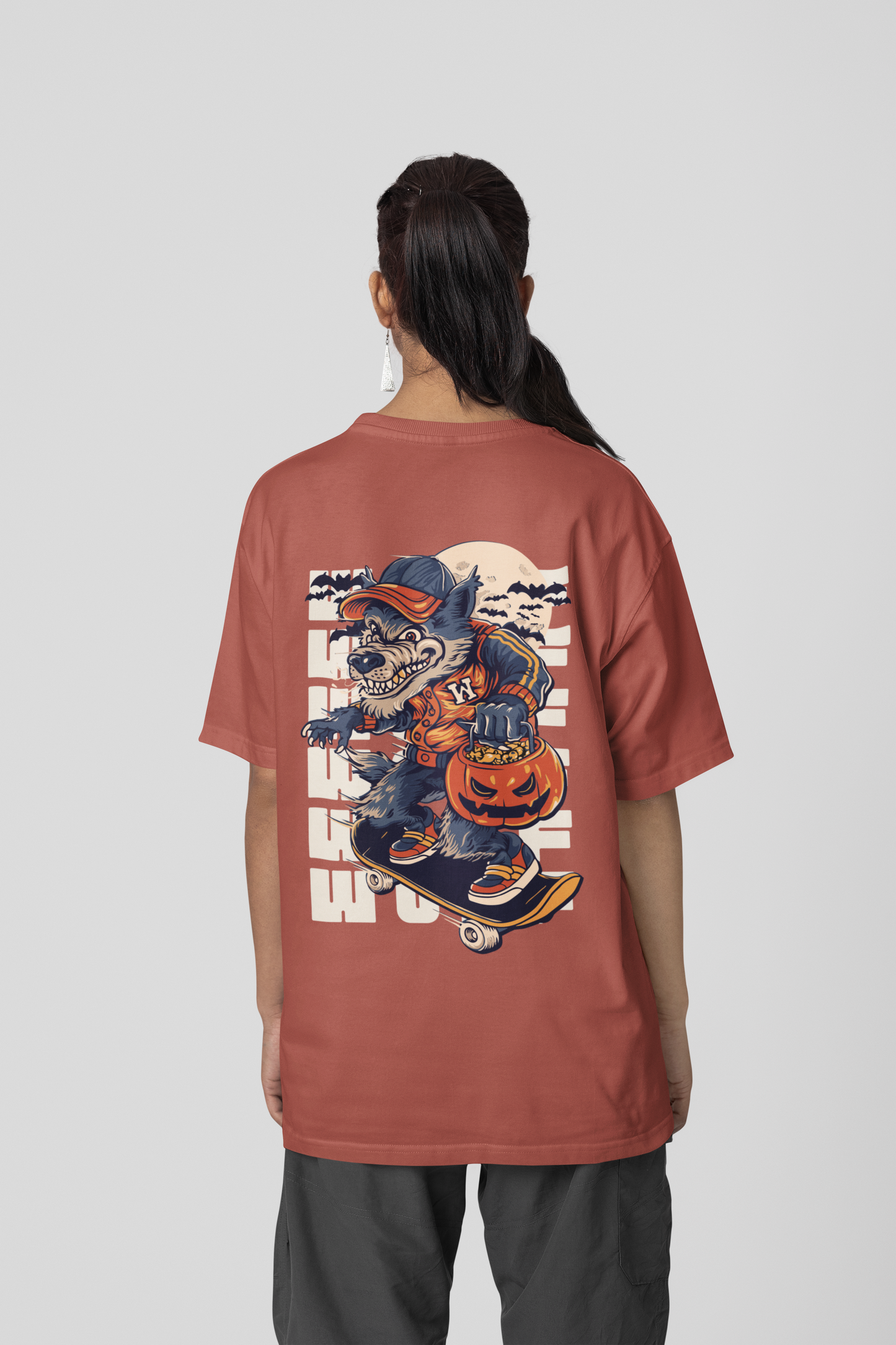 Classic Oversized 'WOLF' Tee