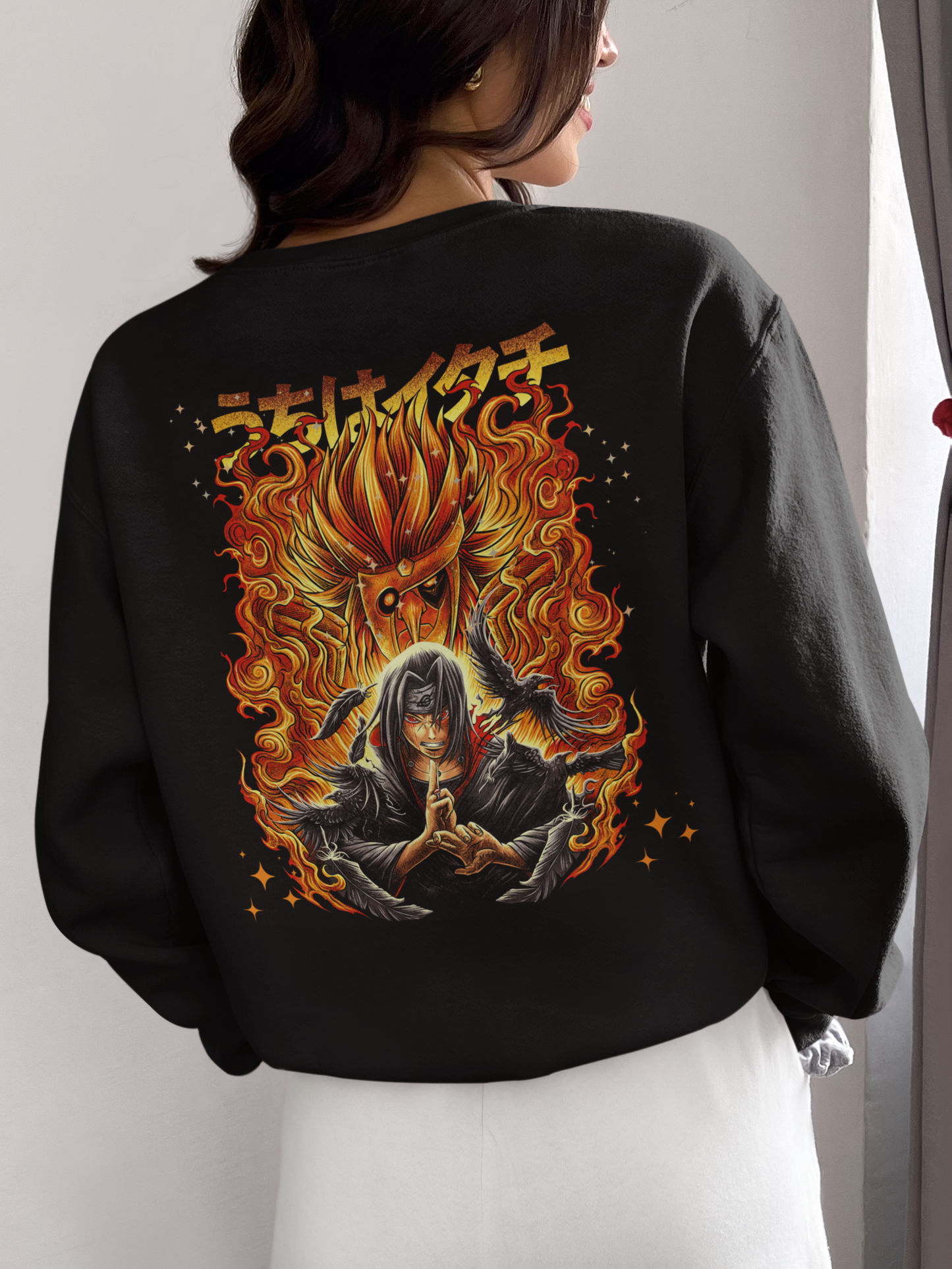 Oversized 'ITACHI UCHIHA' Sweatshirt