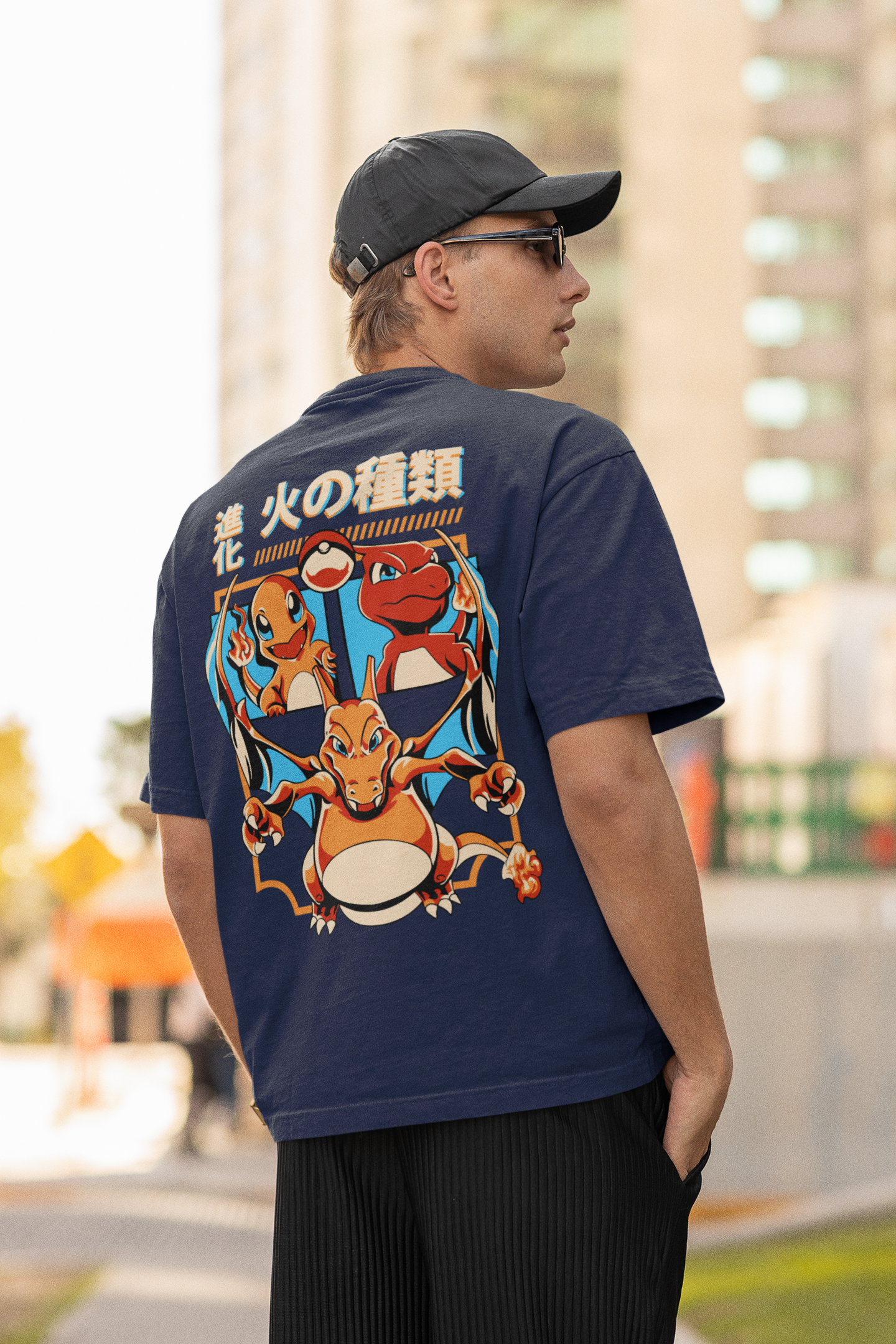 Terry Oversized 'CHARIZARD' Tee