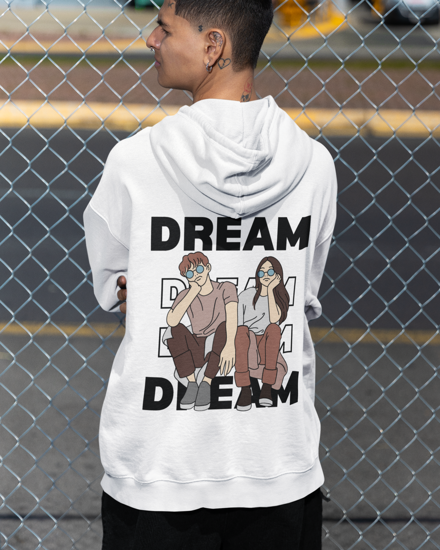 Oversized 'DREAM' Hoodie