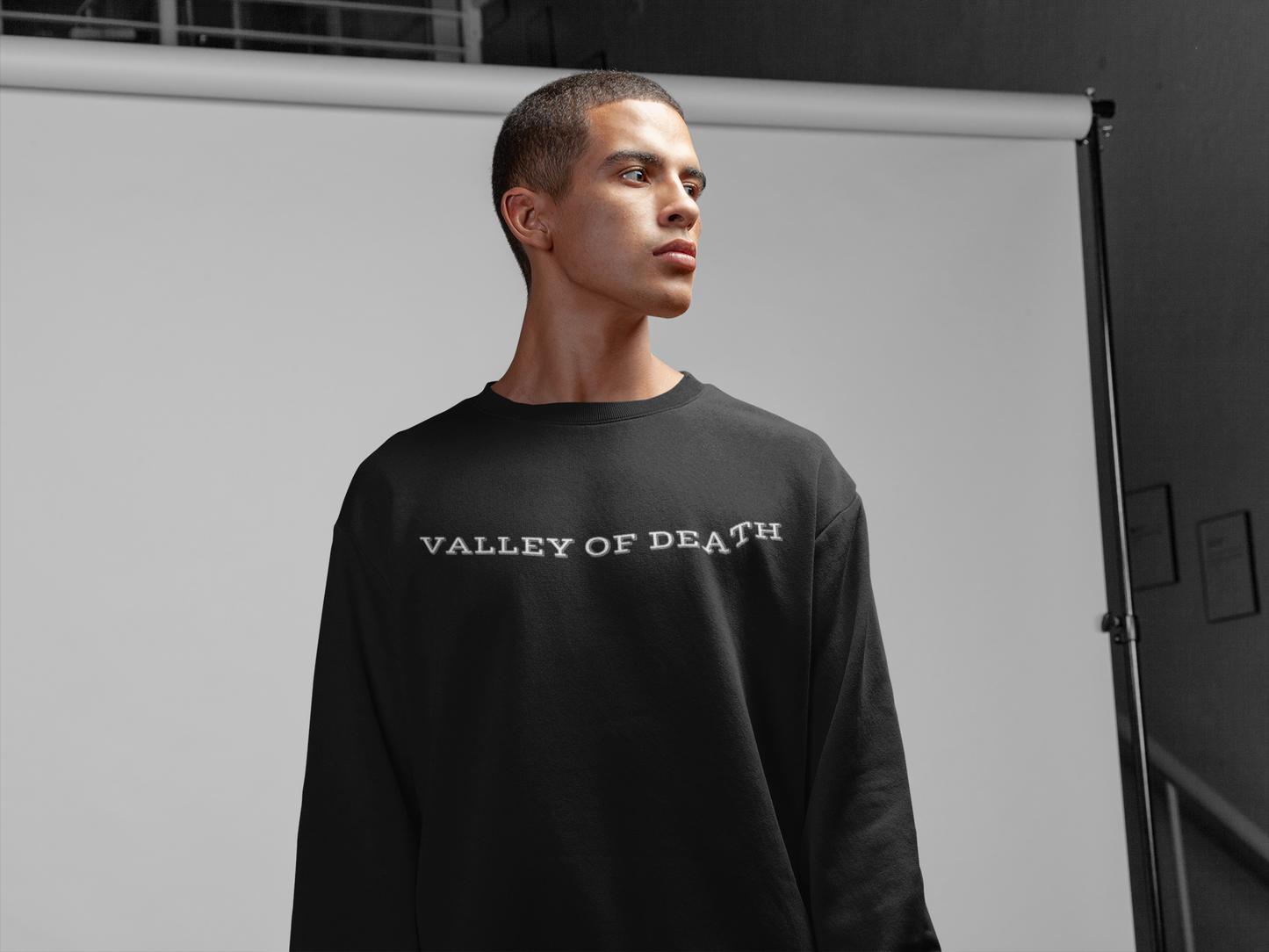 Oversized 'VALLEY OF DEATH' Sweatshirt