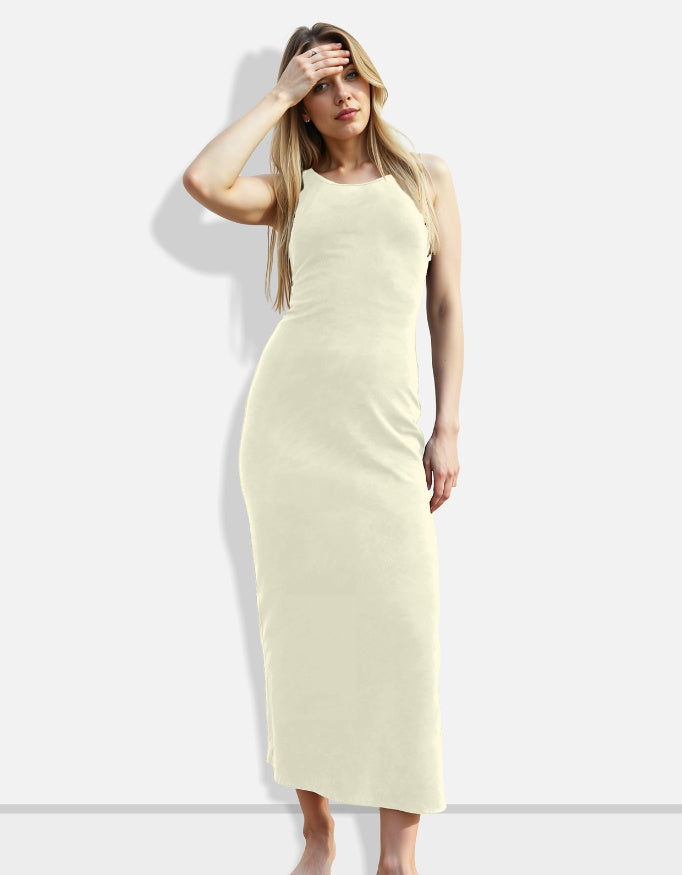 Bodycon 'IVORY' Silhouette Dress Damino Bodycon 'IVORY' Silhouette Dress Damino