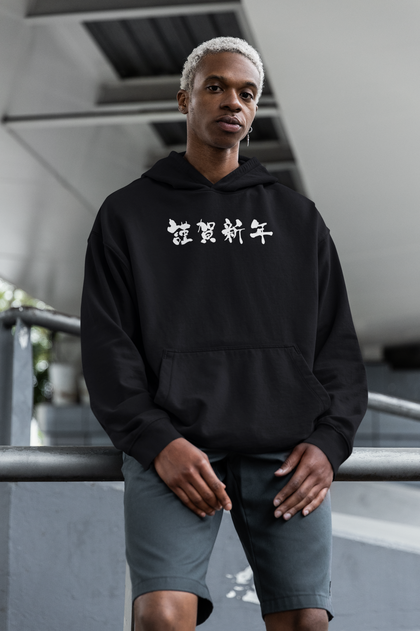 Oversized 'SAMURAI WARRIOR' Hoodie