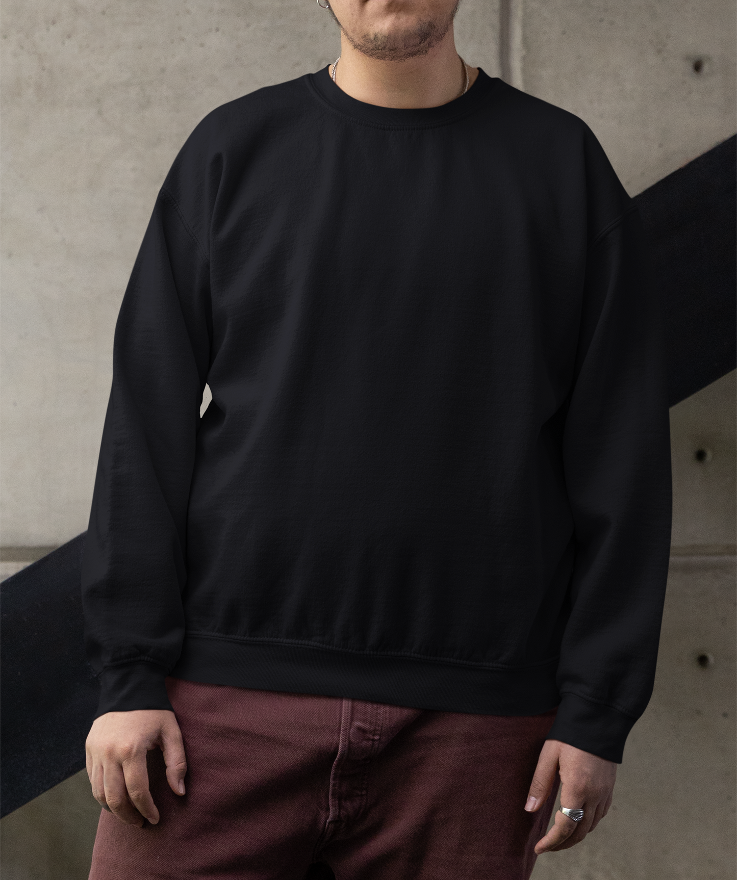Minimal Oversized Sweatshirt