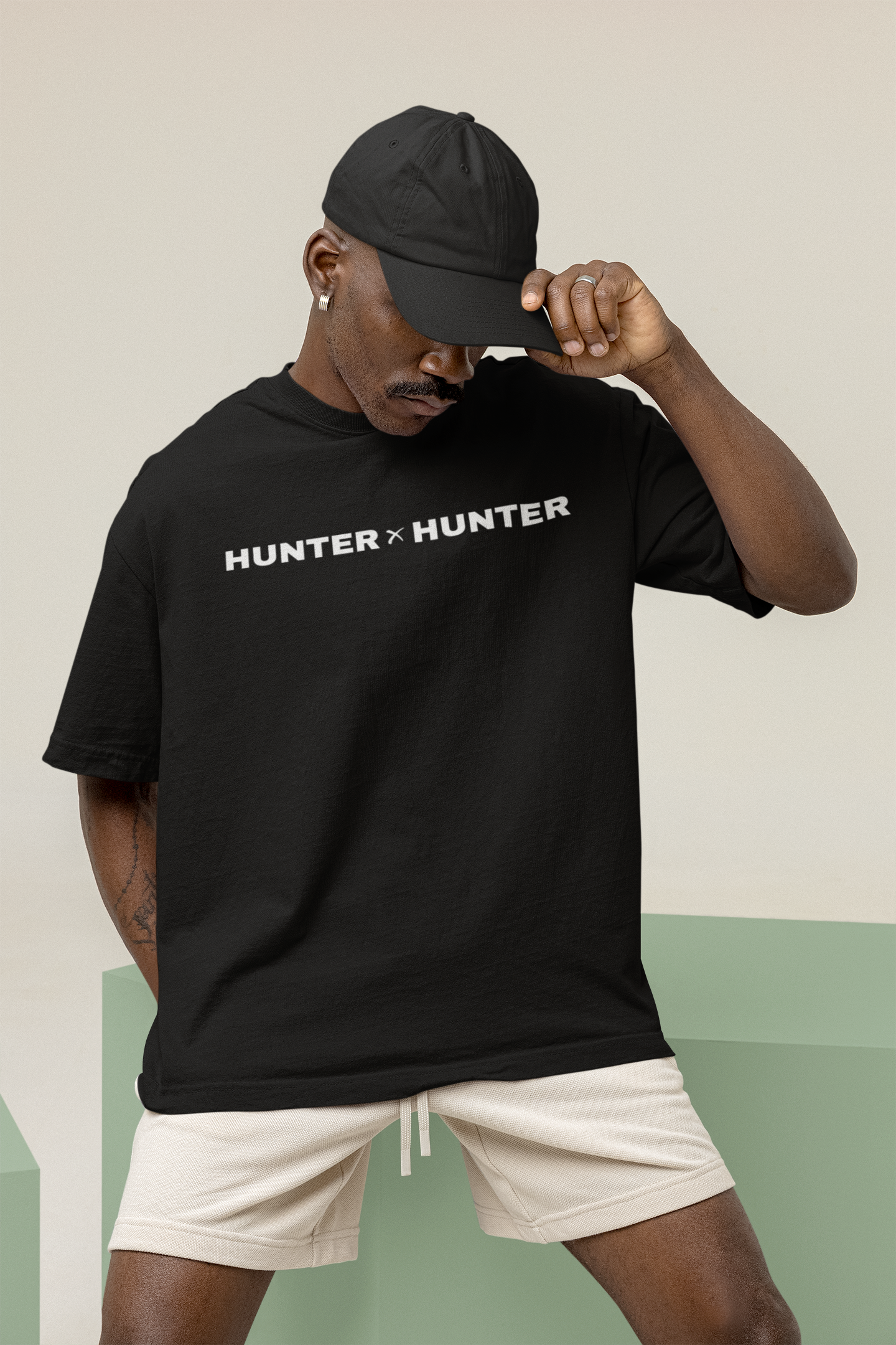 Terry Oversized 'HUNTER X HUNTER' Tee