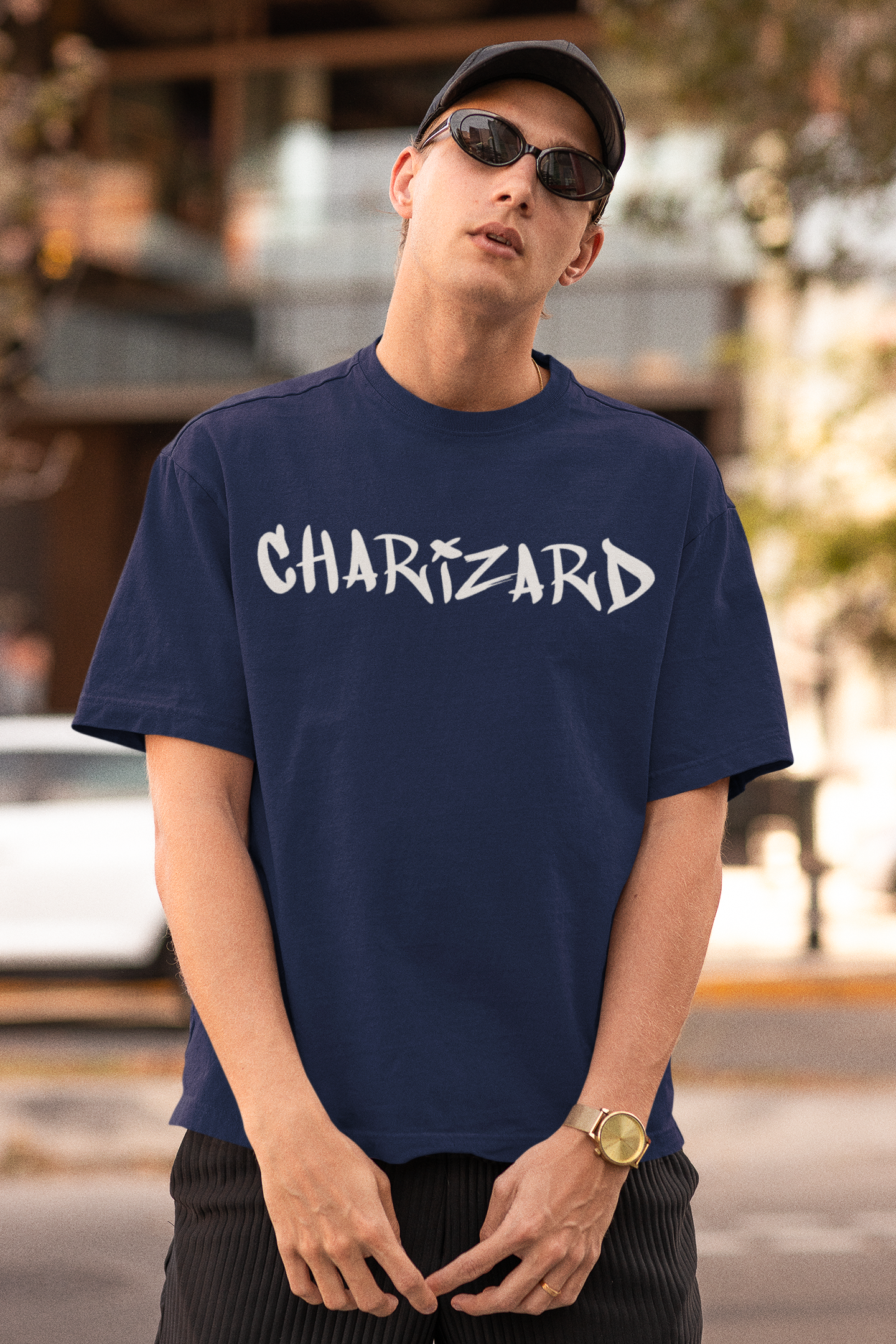 Terry Oversized 'CHARIZARD' Tee