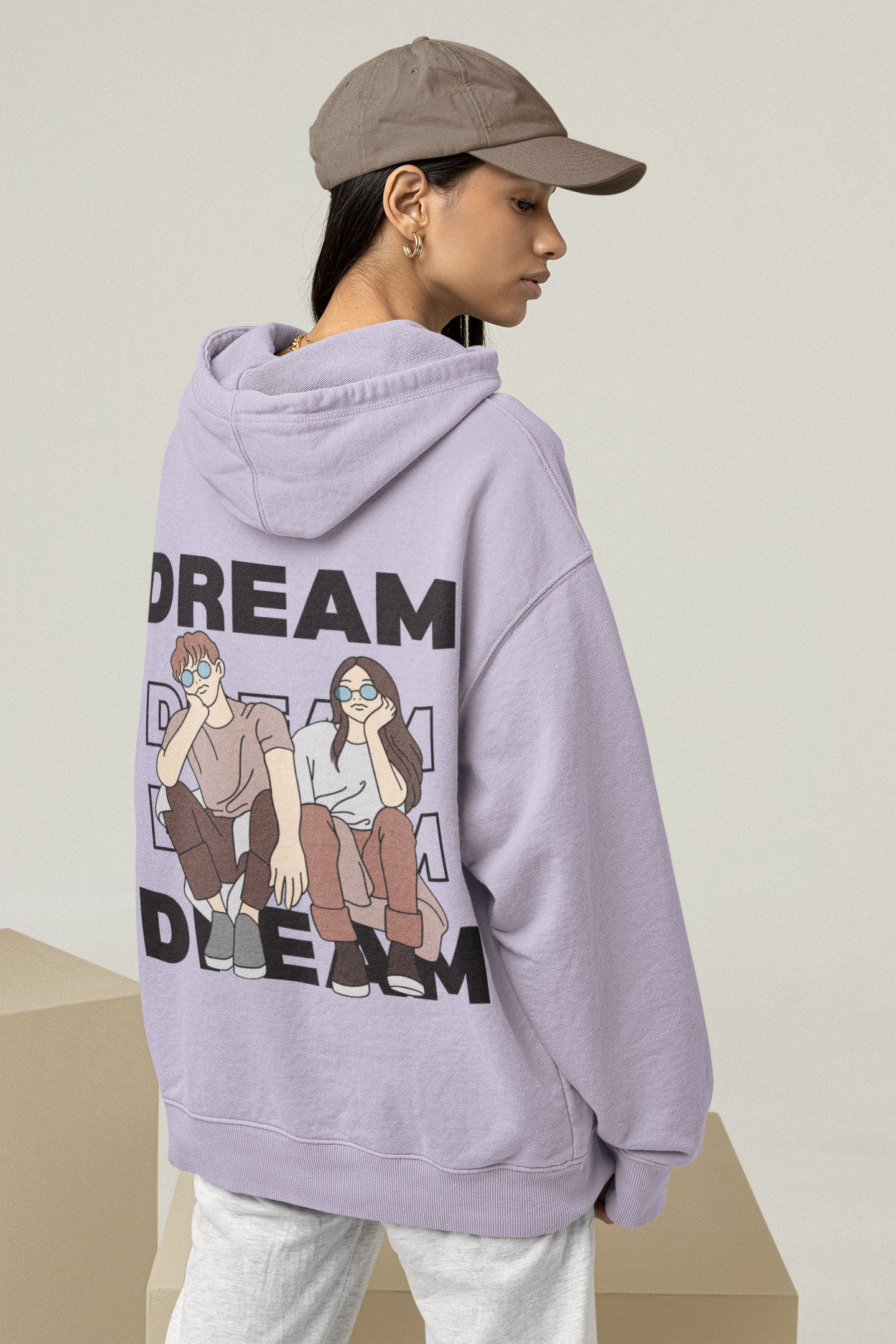 Oversized 'DREAM' Hoodie