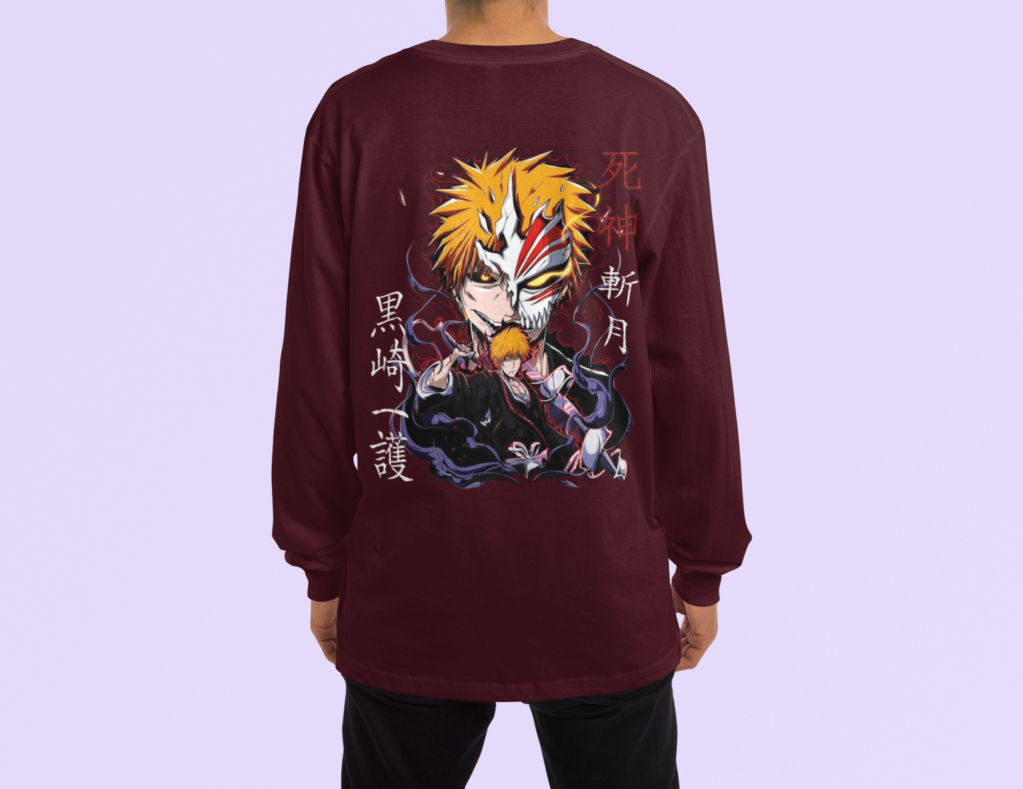 Oversized 'ICHIGO KUROSAKI' Sweatshirt