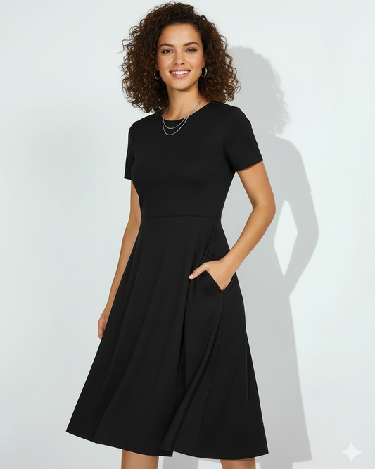 Aline 'ONYX' Dress