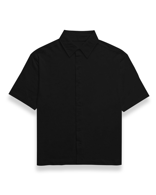 Minimal Oversized Half Sleeve Shirt