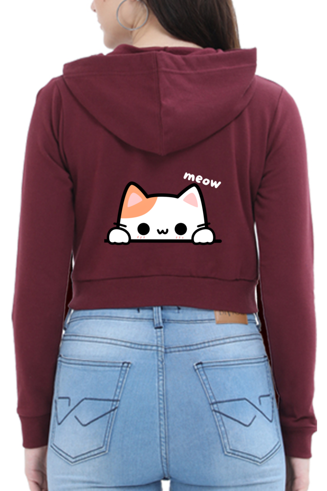 Crop Hoodie for Women