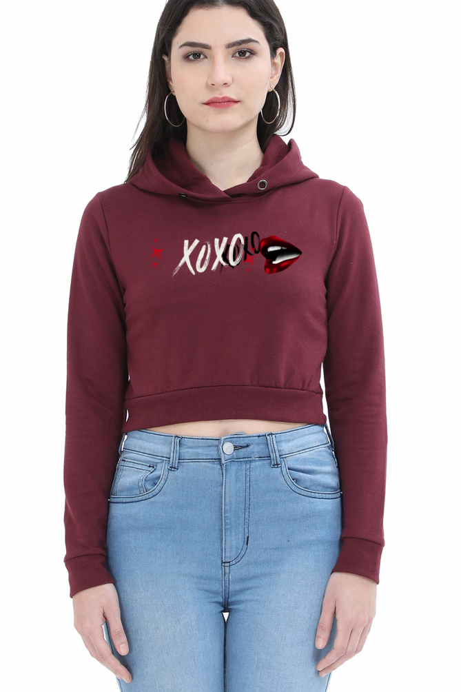 Crop Hoodie for Women