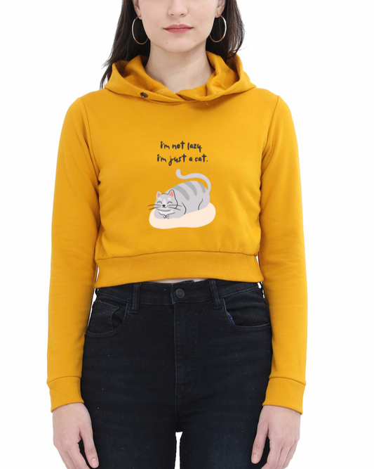 Crop Hoodie for Women