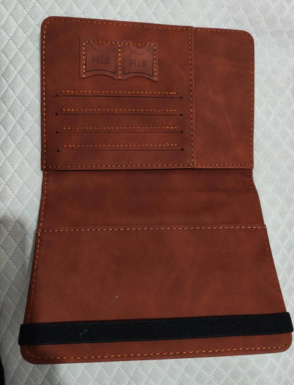 Leather Travel card Holder for Men & Women