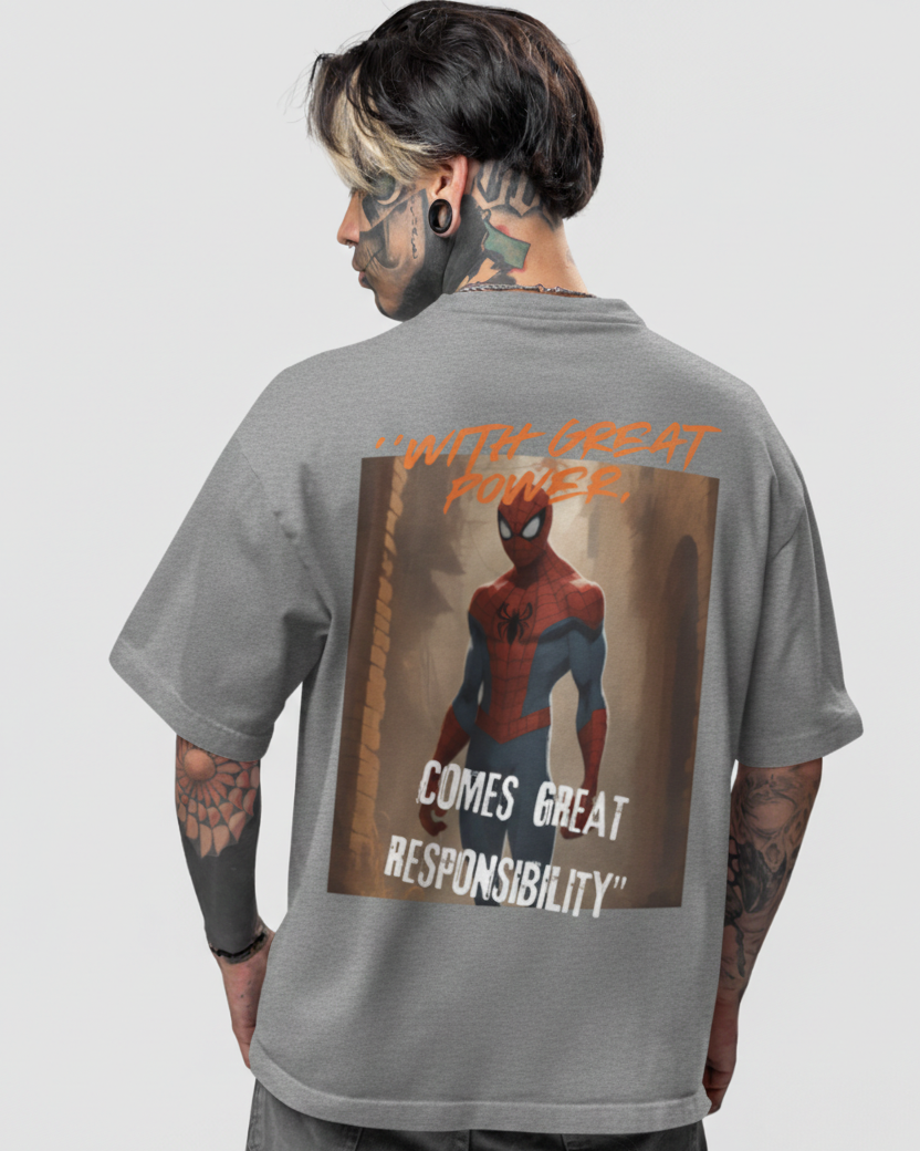 Classic Oversized 'SPIDER-MAN' Tee