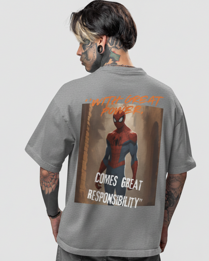 Classic Oversized 'SPIDER-MAN' Tee