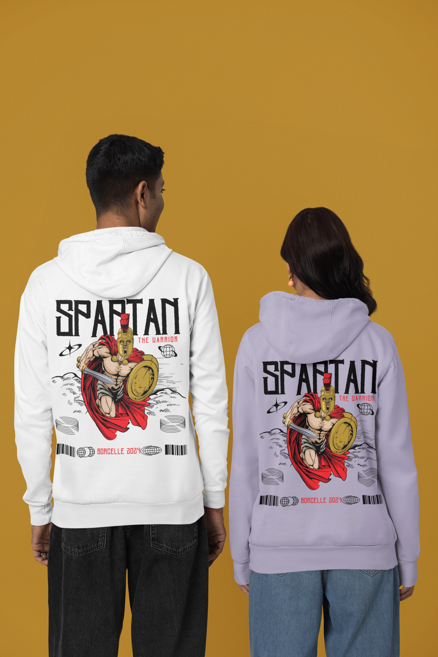 Oversized 'SPARTAN' Hoodie