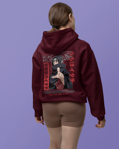 Oversized 'ITACHI UCHIHA' Hoodie