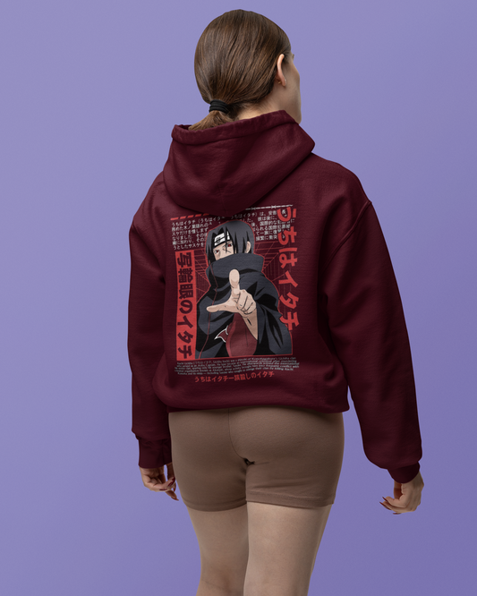 Oversized 'ITACHI UCHIHA' Hoodie