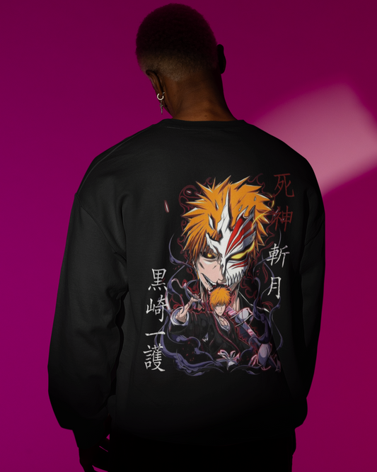 Oversized 'ICHIGO KUROSAKI' Sweatshirt