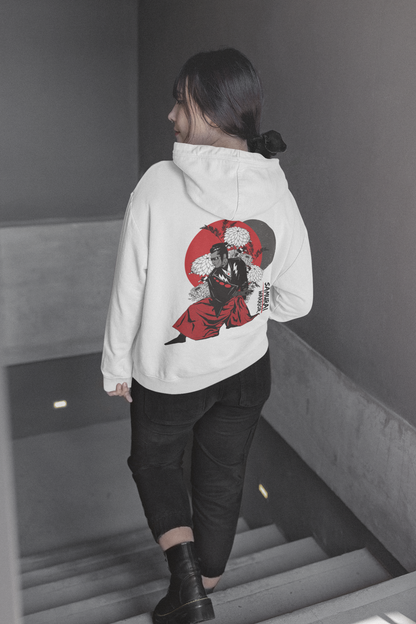 Oversized 'SAMURAI WARRIOR' Hoodie