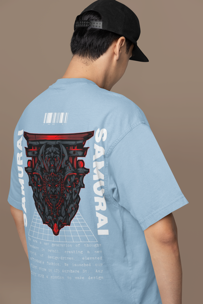 Terry Oversized 'SAMURAI' Tee