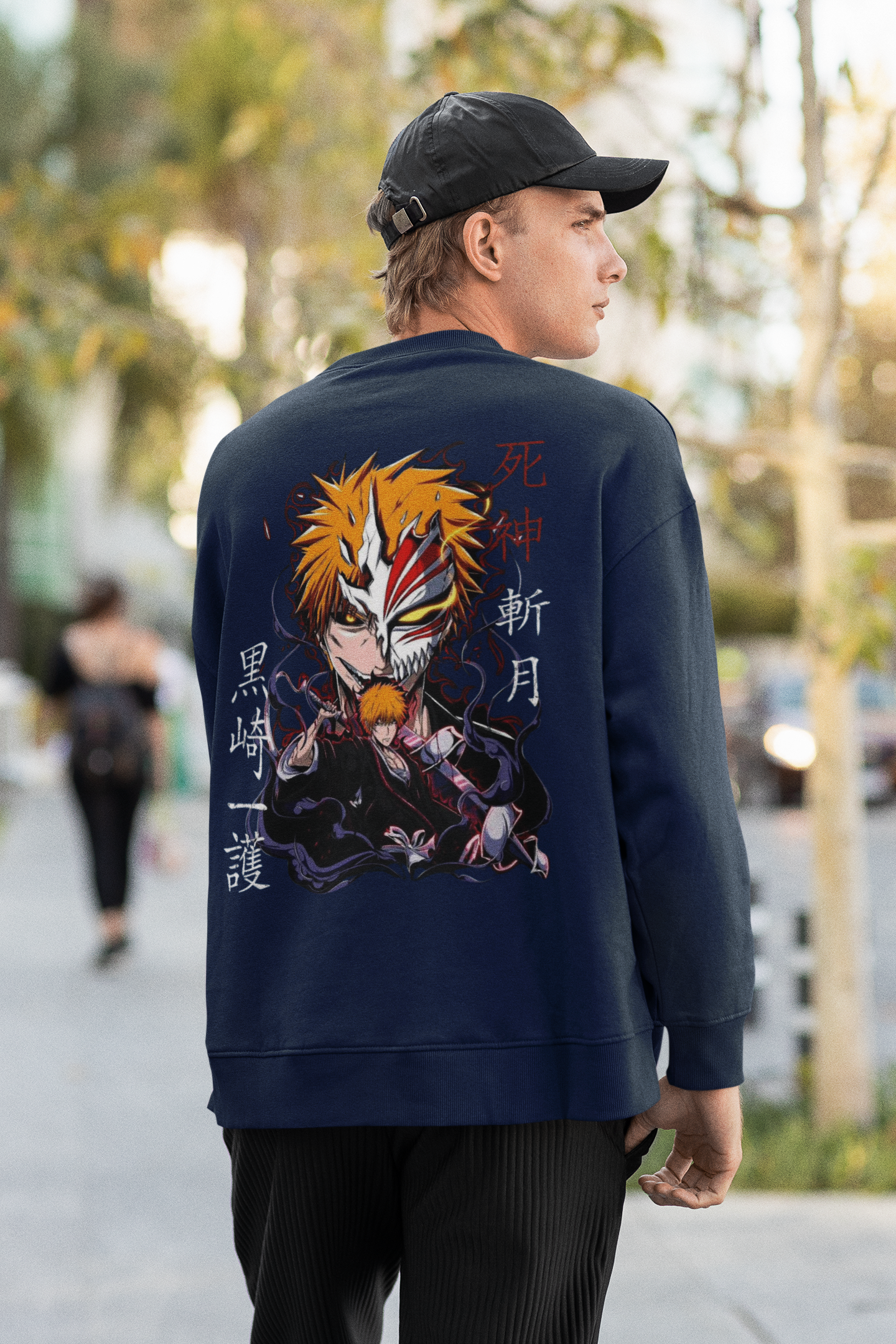 Oversized 'ICHIGO KUROSAKI' Sweatshirt