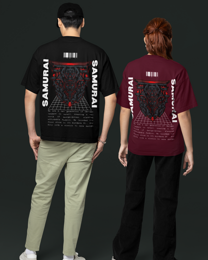 Terry Oversized 'SAMURAI' Tee