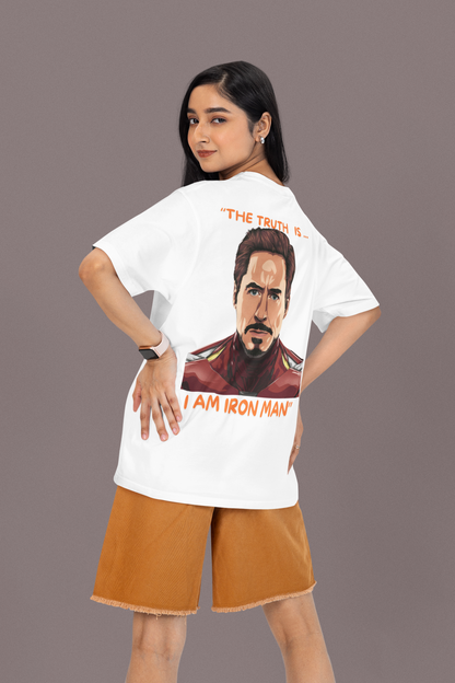 Classic Oversized 'IRON-MAN' Tee