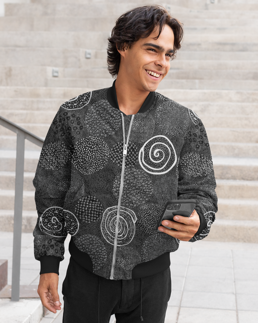 Classic Doodle Bomber Jacket
