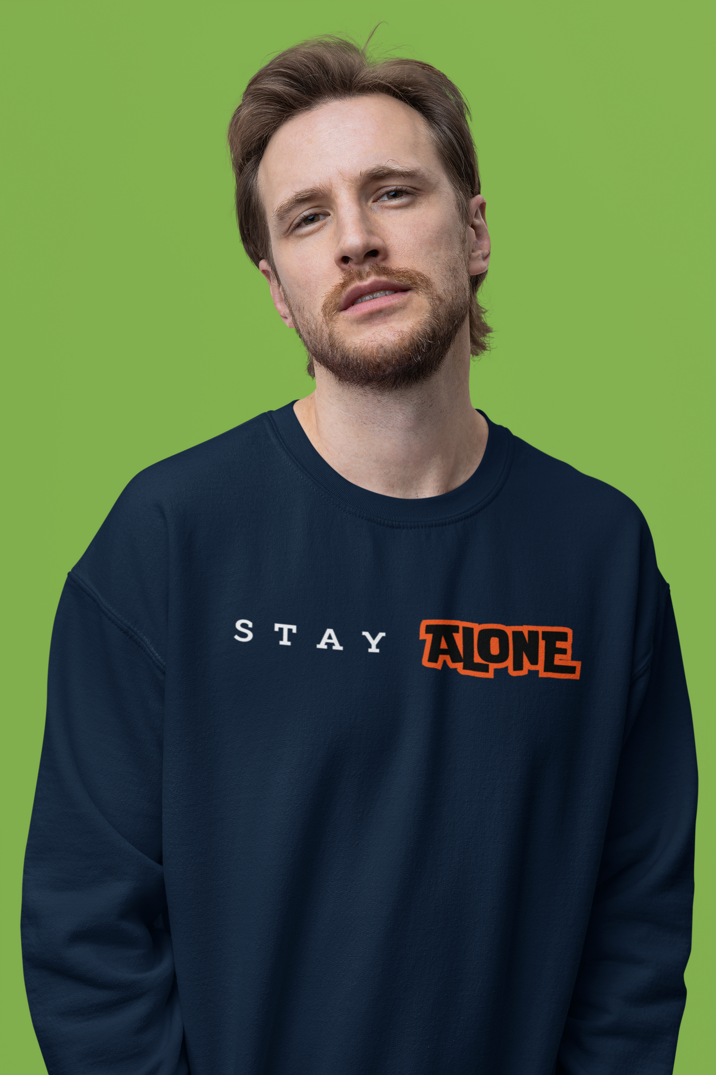Oversized 'STAY WILD' Sweatshirt