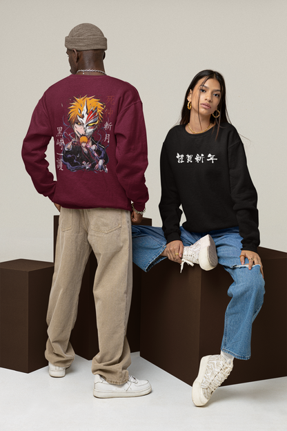 Oversized 'ICHIGO KUROSAKI' Sweatshirt