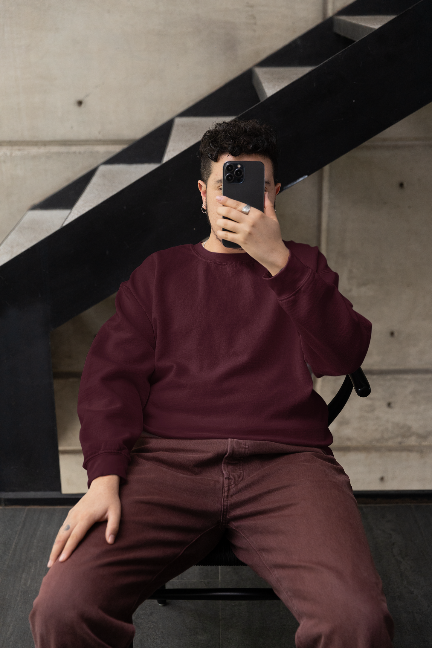 Minimal Oversized Sweatshirt