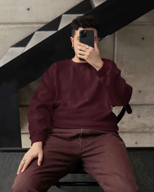 Minimal Oversized Sweatshirt