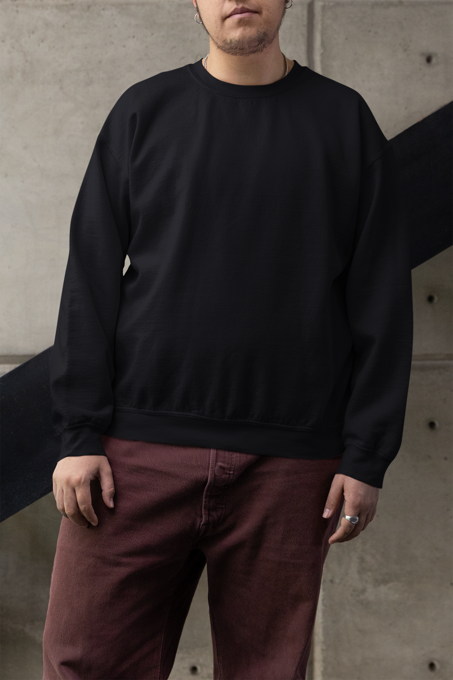 Minimal Oversized Sweatshirt