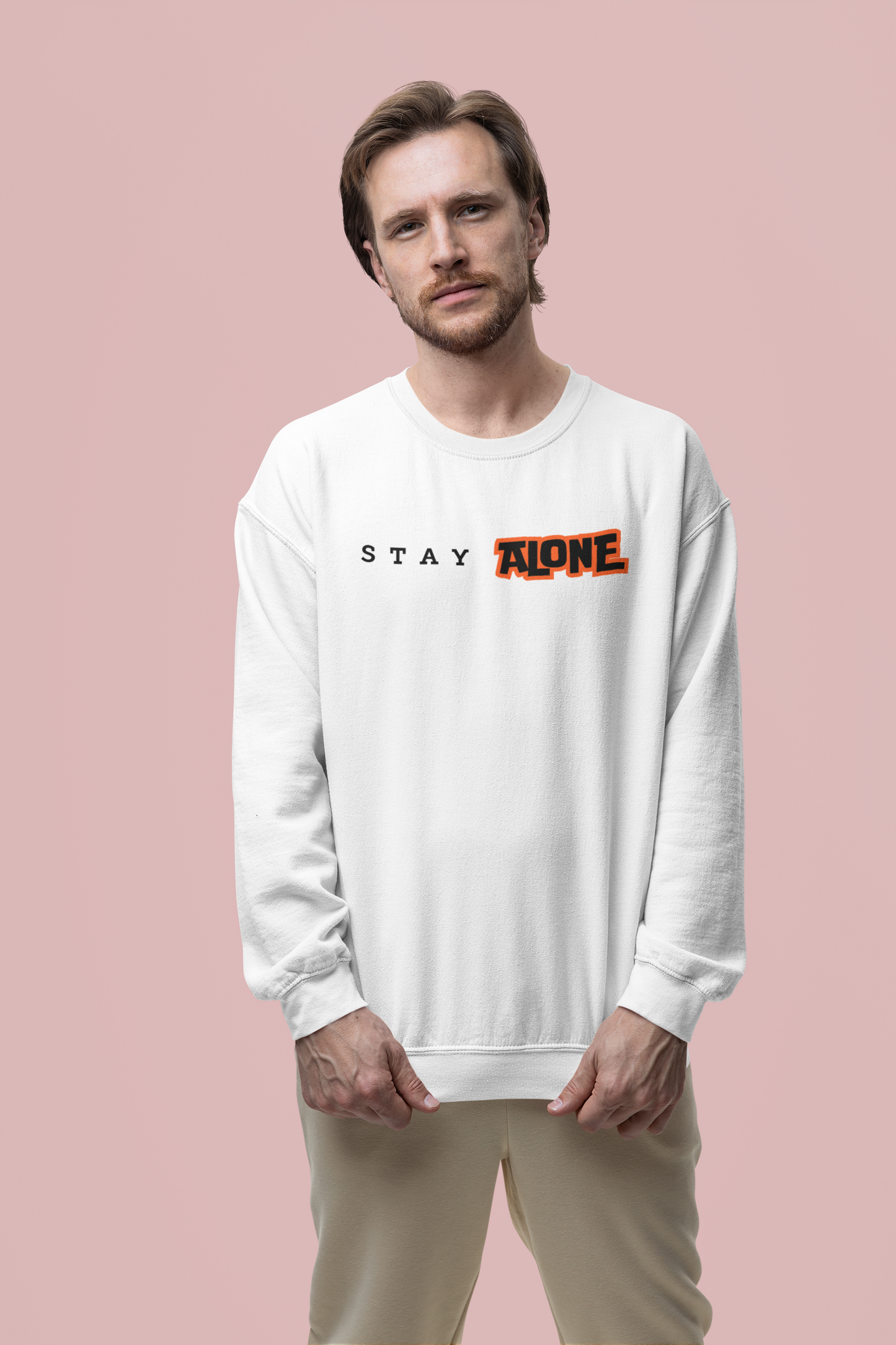 Oversized 'STAY WILD' Sweatshirt
