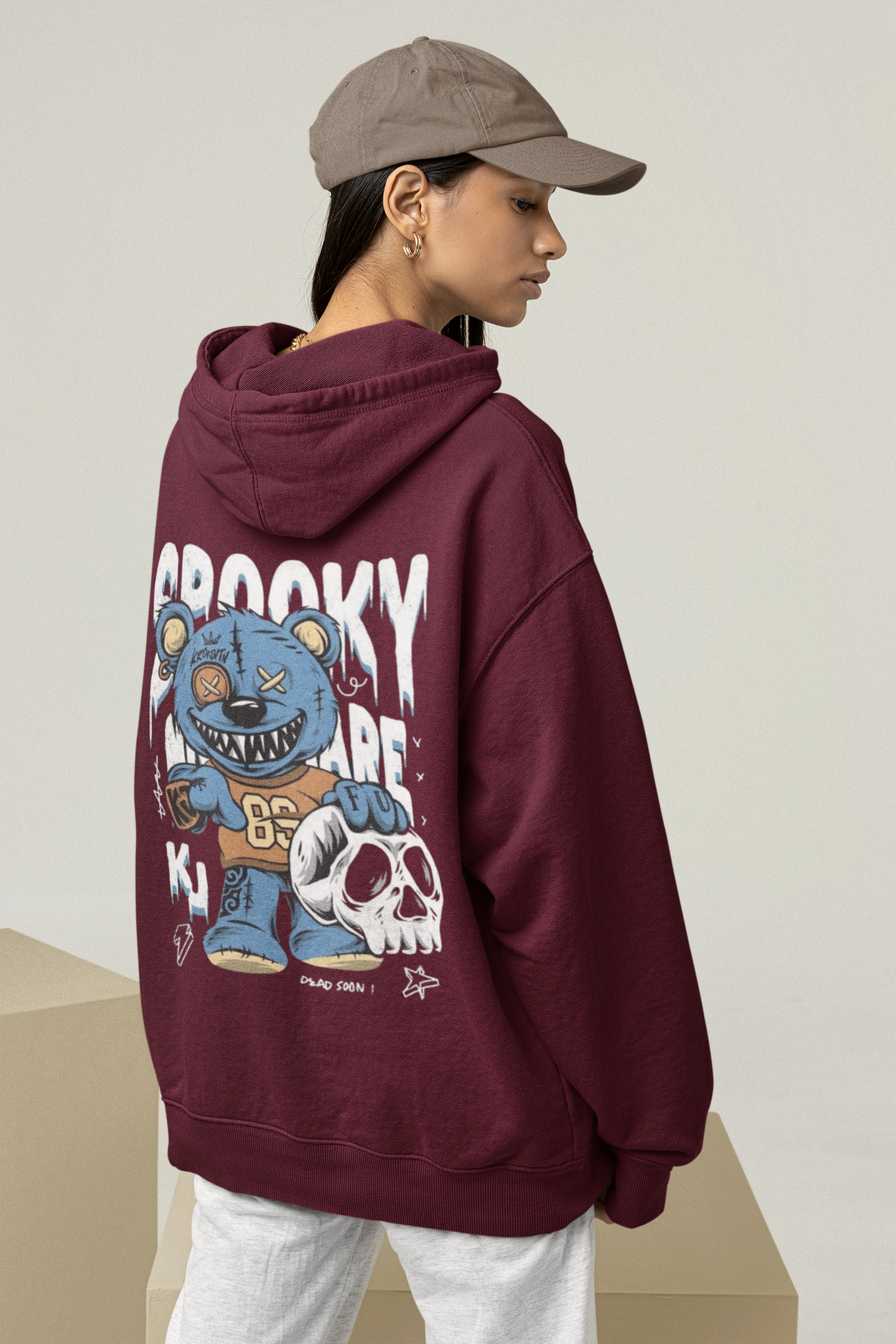 Oversized 'SPOOKY' Hoodie