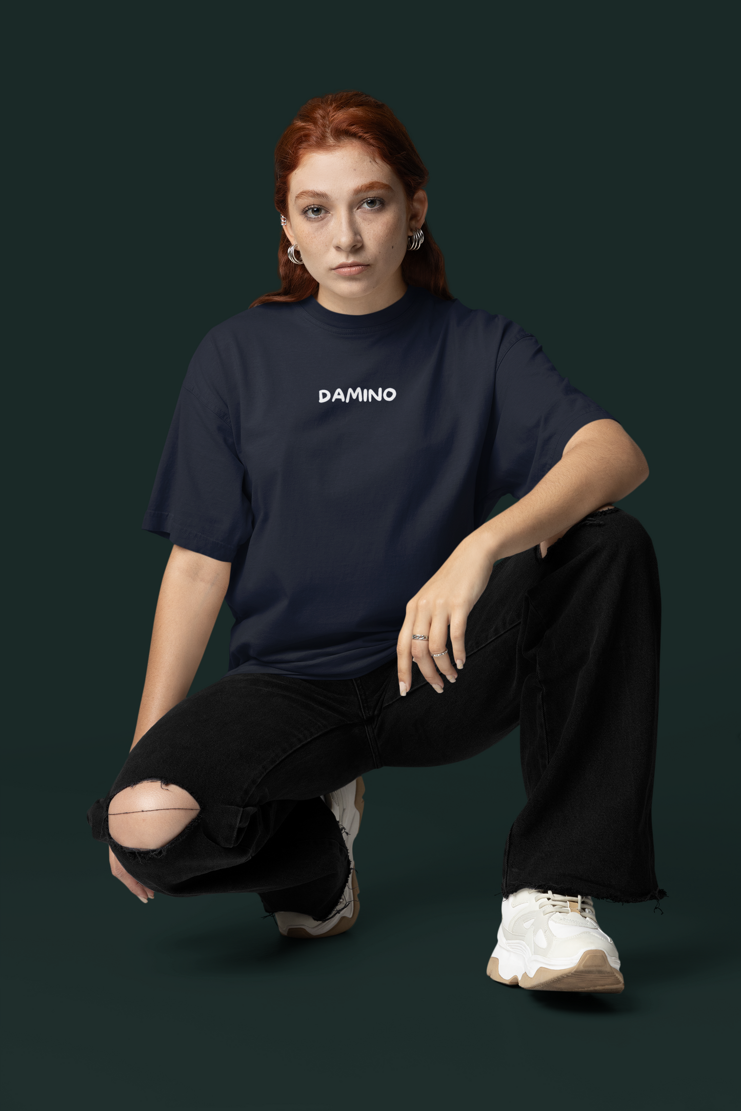 Terry Oversized 'ASTRONAUT' Tee