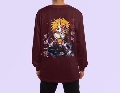 Oversized 'ICHIGO KUROSAKI' Sweatshirt