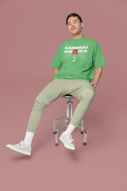 Terry Oversized 'SAMURAI' Tee