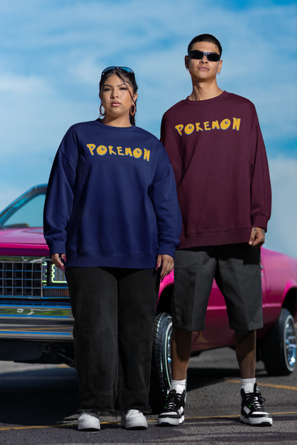 Oversized 'POKEMON' Sweatshirt
