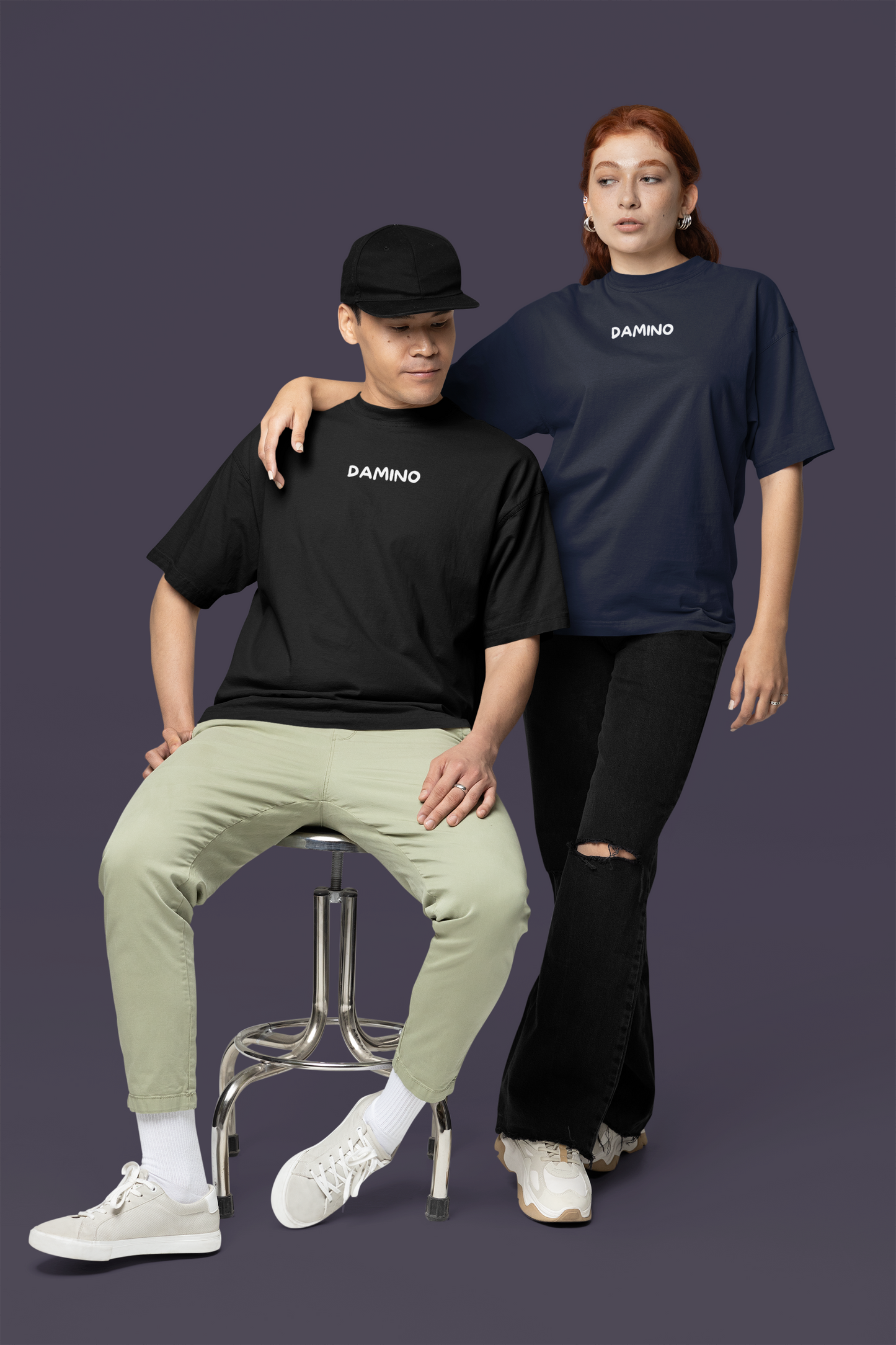 Terry Oversized 'ASTRONAUT' Tee