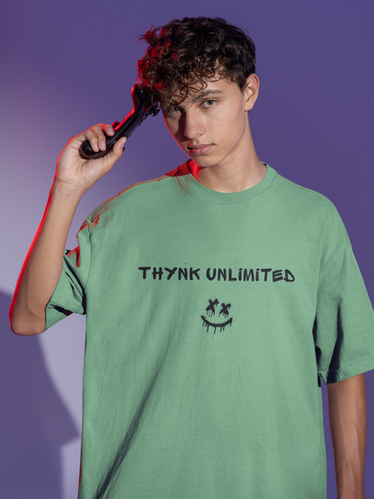 Terry Oversized 'STREET ART' T-Shirt