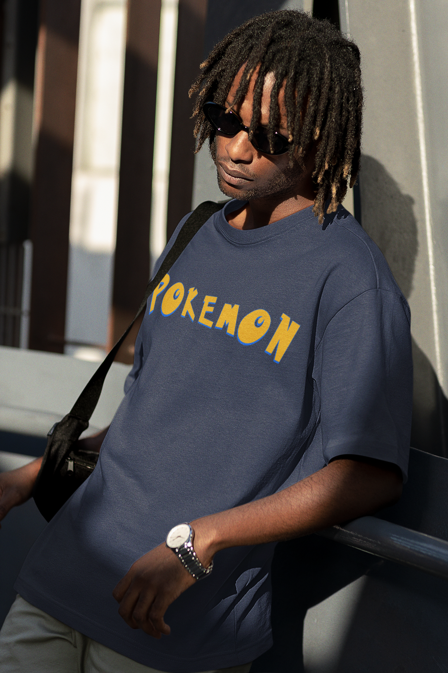 Terry Oversized 'POKEMON' T-Shirt