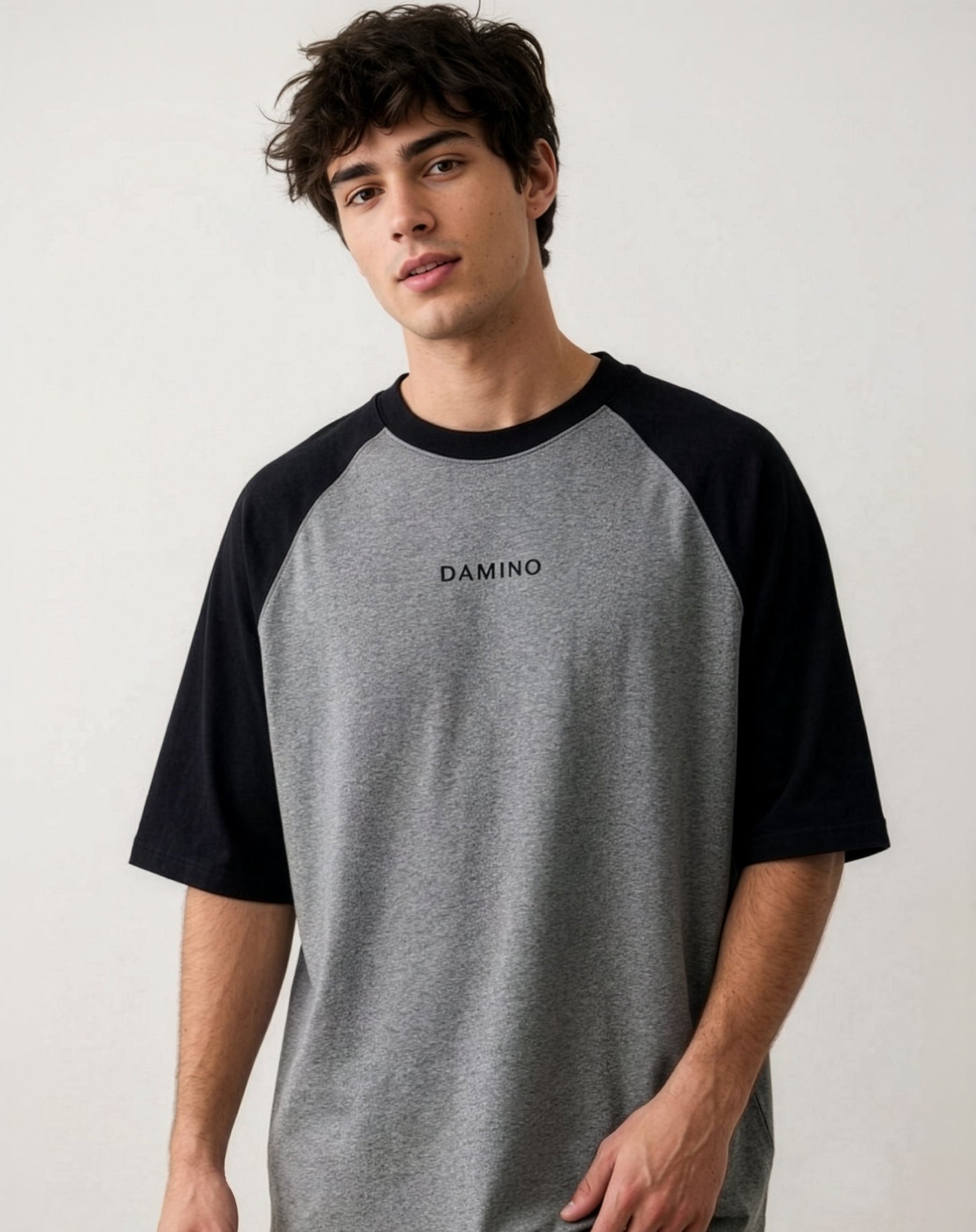 Minimal Oversized Raglan Tee