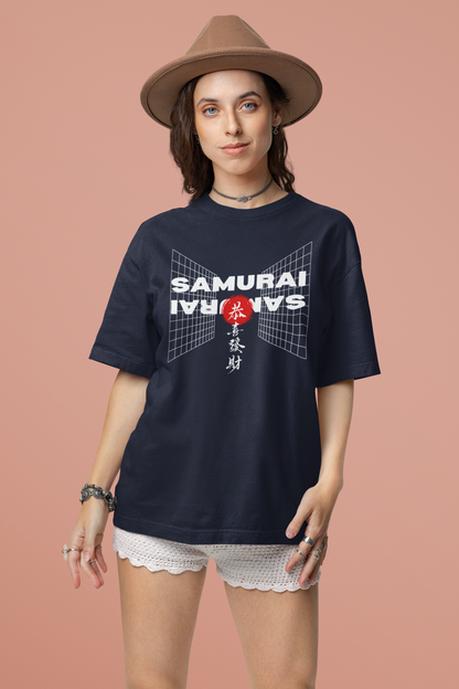 Terry Oversized 'SAMURAI' Tee